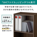 カラーボックス 3段 可動棚 カラーボックス 可動棚 3段 A4サイズ 対応 棚板23段階 ぼん家具