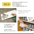 ミラー付きシューズラック ハイタイプ