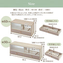 カウンター上置き収納棚〔幅60cm/90cm/120cm〕