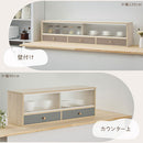 カウンター上置き収納棚〔幅60cm/90cm/120cm〕