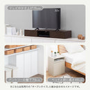 高さオーダー収納ラック 扉付きタイプ〔高さ20～29cm〕