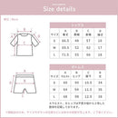 ルームウェア〔半袖・レディース〕 パジャマ レディース 半袖 半ズボン S M L ルームウエア セット 寝巻 3重ガーゼ 綿100% コットン ハーフパンツ ウエストゴム おしゃれ recorela ぼん家具
