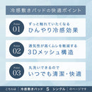 接触冷感ひんやり敷パッド〔Sサイズ〕 敷きパッド シングル ひんやり 夏 接触冷感 丸洗いOK 洗える 抗菌防臭 ベッドパッド クールマット 防ダニ 通気性 ひんやりマット ぼん家具