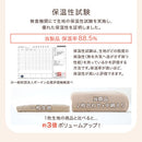 極暖毛布〔D〕 毛布 ブランケット ダブル 極暖 エアロゲル 2枚合わせ 中綿入り 厚手毛布 マイクロファイバー 暖かい おしゃれ 起毛 洗える あったか毛布 ぼん家具
