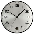 壁掛け時計 ウォールクロック 壁掛け時計 掛時計 時計 壁時計 掛け時計 40cm 非電波 スイープムーブメント 静音 静か 丸形 重厚感 モダン スタイリッシュ ギフト ぼん家具