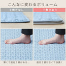 下敷き専用ラグマット〔120×175cm〕 ラグ 1.5畳 下敷きラグ 厚手 ウレタンラグ 120×175 アンダーラグ ズレ防止 洗える ラグマット 約厚さ1cm ふっくら 防音 保温 ホットカーペット対応 ぼん家具