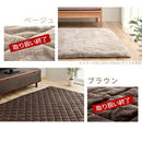 極厚マット専用カバー〔185×185cm〕 当店極厚マット専用 カバー 185×185cm 用 マイクロファイバー あったか ラグマット 2畳 冬用ラグマット 添い寝マット ごろ寝マット お昼寝マット ぼん家具