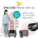 ペットキャリー ペットカート ペットキャリー ケース キャスター カート バッグ クレート 小型犬 犬 猫 折りたたみ 耐荷重 8kg 飛び出し防止 リード SHIPOPO