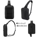 laborioショルダーバッグ ボディバッグ ショルダーバッグ 肩掛け 斜めがけ 手提げ 2way 大容量 収納 ブラック 黒 無地 多機能 通気 ポケット 男前 メンズ レディース シンプル Laborio