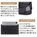 laborioショルダーバッグ ショルダーバッグ 斜めがけバッグ 大きめ ボディバッグ 大容量 収納 ブラック 黒 ポケット サブストラップ 通勤 通学 蒸れにくい メンズ レディース Laborio