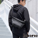 laborioショルダーバッグ ワンショルダーバッグ ウェストポーチ ショルダーバッグ 斜めがけバッグ 大容量 収納 ブラック 多機能 ポケット 旅行 通勤 通学 メンズ レディース Laborio