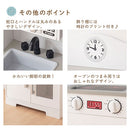 おままごとキッチン 電子レンジ・オーブン付き