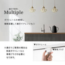 ペンダントライト 1灯 ガラス ペンダントライト LED 1灯 ダイニングライト キッチンライト ダイヤモンド シンプル ライト 照明 ガラス キッチン照明 アンティーク noji ノジー ぼん家具