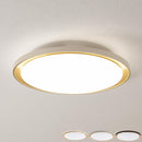 シーリングライト LED一体型 フラットタイプ led シーリングライト 調光調色 6畳 丸 ゴールド塗装 薄型 リモコン付き 電球色 昼白 昼光色 LEDシーリングライト 円形 寝室 天井照明 直付け LED照明 ぼん家具
