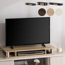 [ 幅80cm ] マルチラック モニタースタンド ディスプレイスタンド テレビ台 おしゃれ モニター台 机上ラック 木製 キーボード収納 pc パソコン ラック 卓上 収納 デスク上収納 ぼん家具