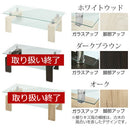 モダンコーヒーテーブル〔幅120cm〕 ローテーブル センターテーブル リビングテーブル おしゃれ 収納 棚付き ガラス 幅120 奥行60 高さ45 木製 脚 応接 モダン 黒 白 茶 ぼん家具