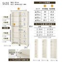 木製ラック ハイタイプ本棚 オープン〔幅30cm/44cm/60cm/90cm〕