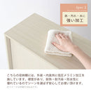 奥行が選べる 薄型収納〔幅90cm〕