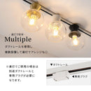 シーリングライト 北欧風 ガラス 丸型