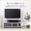 [ 幅80cm ] キャスター付きテレビ台