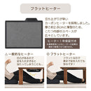 薄型ヒーター折れ脚こたつ〔円形直径70cm〕 こたつ コタツ おしゃれ こたつテーブル 大理石風 モルタル調 北欧 70 丸 リビングこたつ 家具調こたつ 継ぎ脚 折りたたみ ヒーター 薄型 ぼん家具