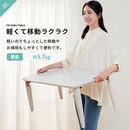 キッズテーブル〔80ｘ45cm〕 キッズテーブル キッズデスク 折りたたみテーブル 長方形 木製 ローテーブル おしゃれ 軽量 子供用 スリム コンパクト 約 幅80 奥行45 高さ35cm お絵描き ぼん家具