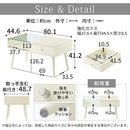 引き出し付きセンターテーブル センターテーブル 引き出し 収納付き ローテーブル 収納 テーブル ガラス天板 木製テーブル テーブル収納 ガラス 魅せる収納 幅80 奥行45 低め ぼん家具