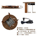 折れ脚こたつ〔円形直径70cm〕 こたつ 円形 コタツ おしゃれ 円形こたつ 直径70cm こたつテーブル リビングこたつ 家具調こたつ ヒーター 折れ脚 折りたたみ 大理石調 モルタル調 ぼん家具