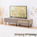 ラタン調 大型 テレビ台