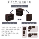 コーナーテレビ台3点セット テレビ台 ローボード 収納 おしゃれ コーナー 北欧 TVボード ロータイプ テレビラック サイドチェスト 木製 コーナーテレビ台 ぼん家具