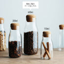 BOTTLIT　キャニスター600ml キャニスター 保存容器 容器 ビン 透明 ガラス瓶 蓋付き 保存瓶 キッチン雑貨 キッチン用品 ガラス製 おしゃれ 600ml ぼん家具