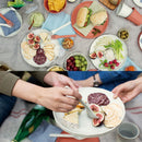 ALFRESCO　プレート250mm お皿 食器 取皿 洋食 和食 皿 サラダ皿 盛り皿 器 シンプル おしゃれ キッチン 日用品 台所用品 ぼん家具