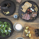 ALFRESCO　プレート250mm〔4個セット〕 お皿 食器 取皿 4枚入り 洋食 和食 皿 サラダ皿 盛り皿 器 シンプル おしゃれ キッチン 日用品 台所用品 ぼん家具