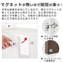 つっぱり式壁面収納ラック専用〔下段扉〕 扉 本棚 収納棚 下段 本体別売り 扉付き 突っ張り棚 突っ張り ラック スリム 大容量 漫画 コミック 収納棚 薄型 オープンラック 転倒防止 木製 幅60 ぼん家具