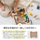 デザインつみき 積木 つみき 木のおもちゃ 木製おもちゃ オモチャ 1.5歳 1歳半 2歳 3歳 4歳 5歳 6歳 タイヤ付き木箱 収納 音が鳴る 男の子 女の子 ジェニ
