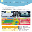 ラディクール　フロントガラスカバー〔Mサイズ〕 サンシェード 車 車用サンシェード 折りたたみ フロントガラス おしゃれ 撥水 UVカット 遮光断熱 冷却 日よけ ラディクール Radi-cool ぼん家具