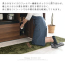 キッチンマット〔45×260cm〕 キッチンマット マット ラグ 260cm 幅 無地 クッション 台所 ロング シャギー 洗える おしゃれ 厚手 カーペット 滑り止め 北欧 シンプル 絨毯 ぼん家具