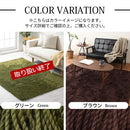 ラグマット〔丸型直径185cm〕 ラグマット 洗える 円形 ラグカーペット カーペット シャギーラグ 絨毯 北欧 おしゃれ 厚手 滑り止め 185×185cm カーペット ラグ 丸い 敷物 マット ぼん家具