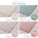 コットンケット〔120×180cm〕 ラグ ラグマット カーペット キルトラグ キルトケット コットンケット 汚れ防止 綿100％ 中綿入り キルト生地 無地 約 120×180 床暖房対応 FRUTO