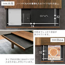 引出し付き木製こたつ〔80×80cm〕 こたつ こたつテーブル 収納付き ガラス テーブル リビングこたつ 引き出し付き おしゃれ 正方形 80 cm 木製 継ぎ足 天然木 ぼん家具